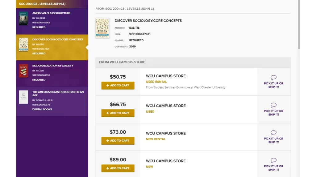 WCU Campus Store Timely Book orders and Student - slide 7 of 9