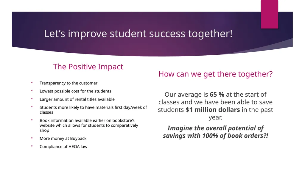 WCU Campus Store Timely Book orders and Student - slide 9 of 9