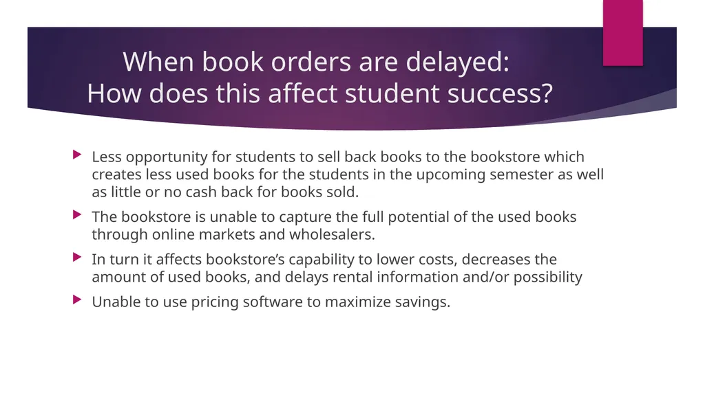 WCU Campus Store Timely Book orders and Student - slide 8 of 9