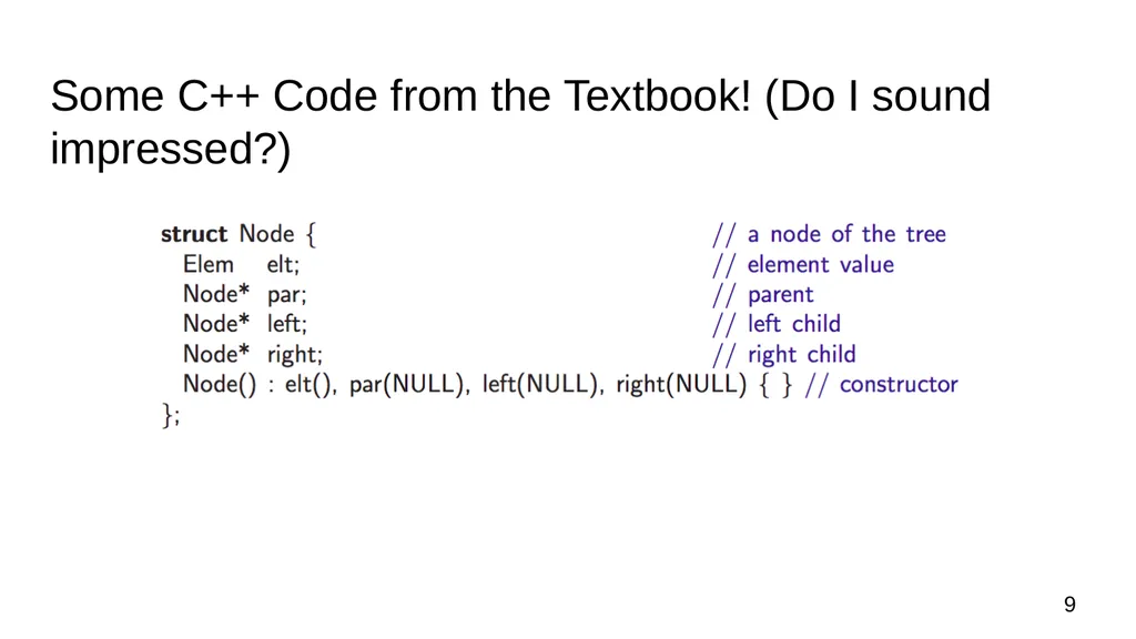 Data Structures & Programming Binary Trees - slide 9 of 20