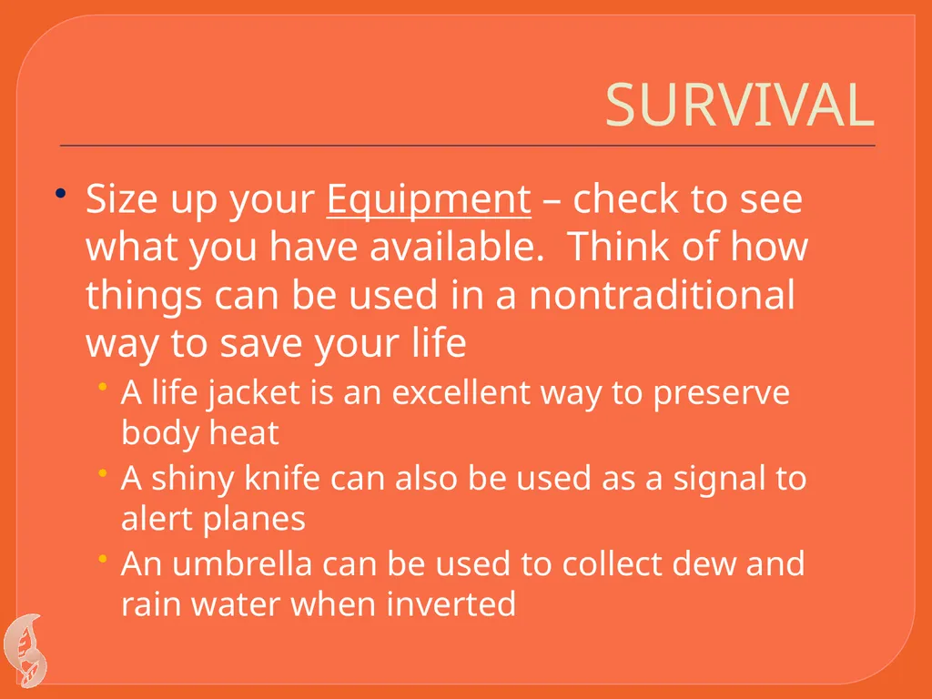 Wilderness Survival By C Kohn Waterford WI Basic - slide 5 of 29