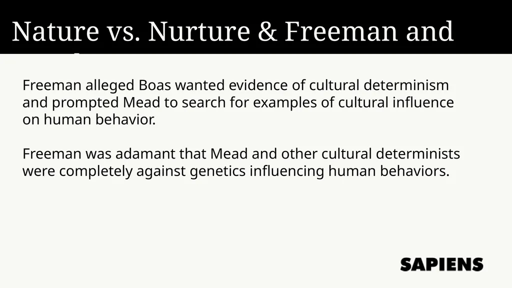 Unit 8 Nature Versus Nurture Overview Topics The - slide 7 of 9