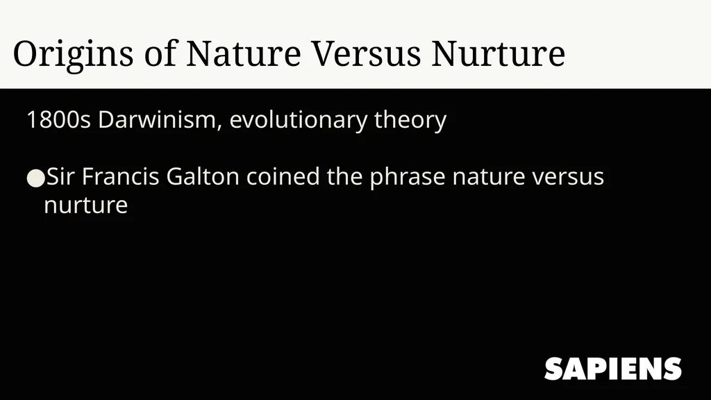 Unit 8 Nature Versus Nurture Overview Topics The - slide 4 of 9