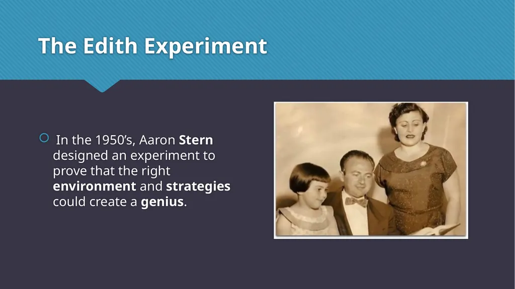 Nature vs. Nurture & Psychological Development - slide 7 of 13