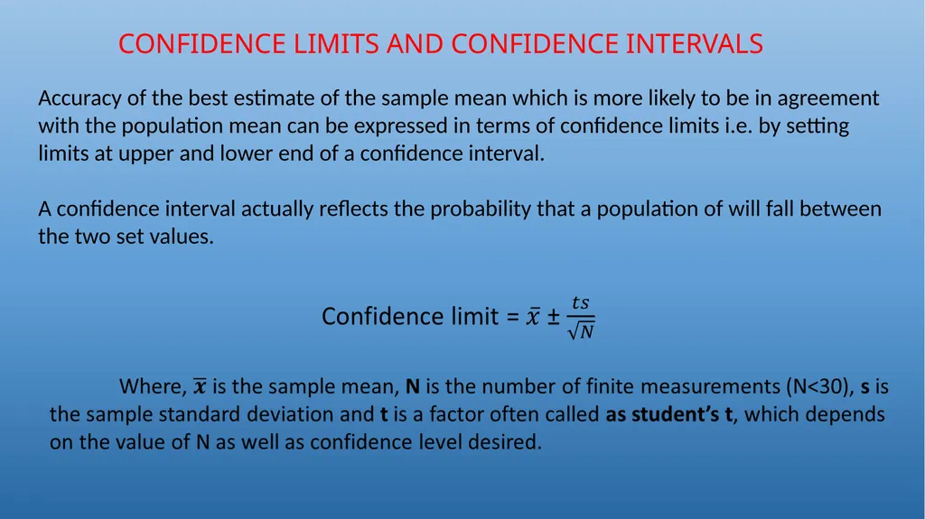 QUALITATIVE AND QUANTITATIVE ASPECTS OF ANALYSIS - slide 21 of 27