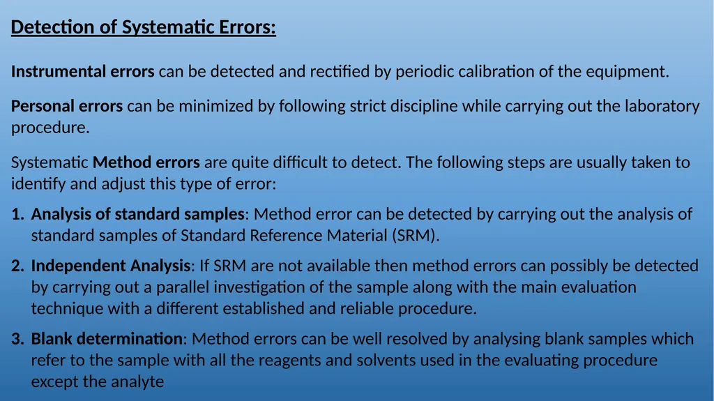QUALITATIVE AND QUANTITATIVE ASPECTS OF ANALYSIS - slide 15 of 27