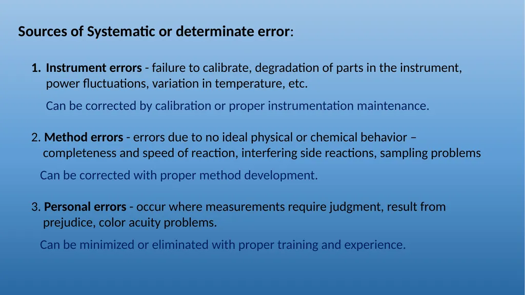 QUALITATIVE AND QUANTITATIVE ASPECTS OF ANALYSIS - slide 14 of 27