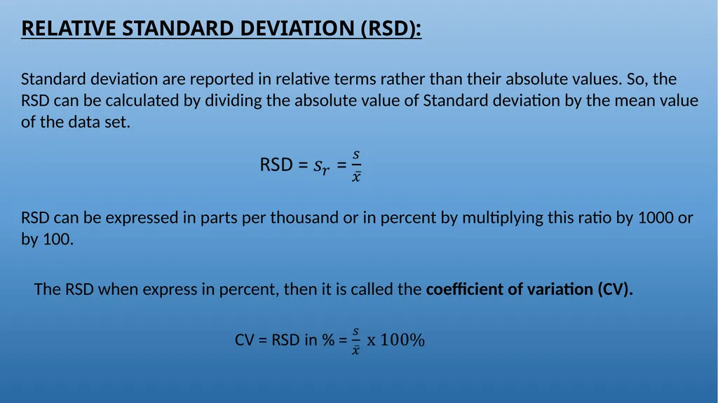 QUALITATIVE AND QUANTITATIVE ASPECTS OF ANALYSIS - slide 10 of 27