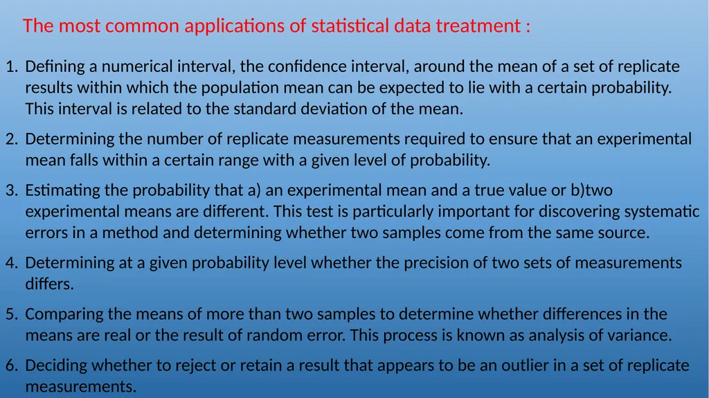 QUALITATIVE AND QUANTITATIVE ASPECTS OF ANALYSIS - slide 19 of 27