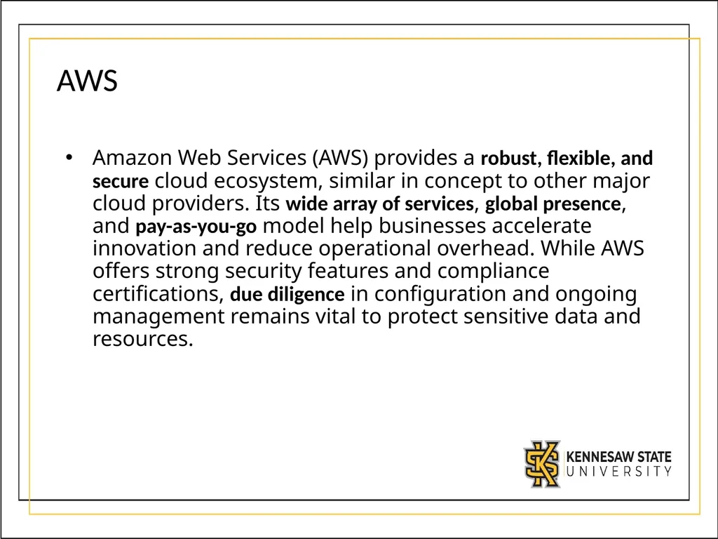 CSE1300 Cloud Computing What is Cloud Computing? - slide 19 of 21