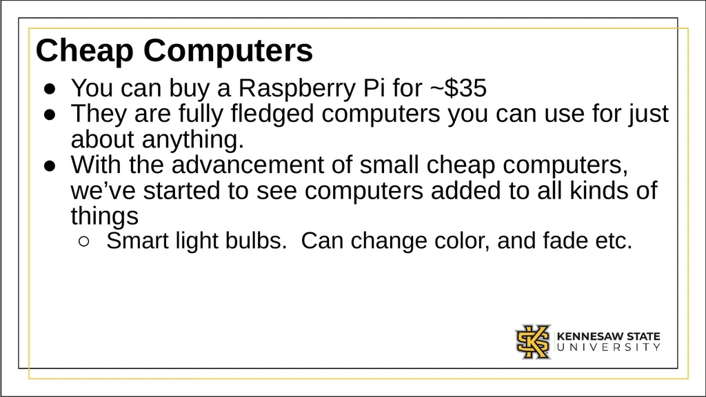 Intro to Computing Module 1 Part 2 Computers are - slide 6 of 24