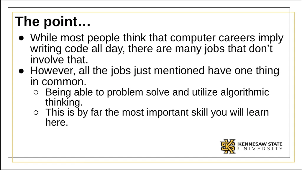 Intro to Computing Module 1 Part 2 Computers are - slide 21 of 24