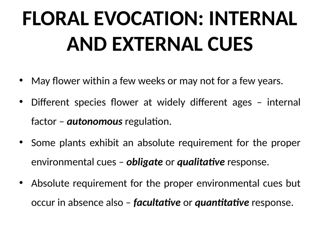 Flowering and its Regulation Prepared by Ashish - slide 18 of 39
