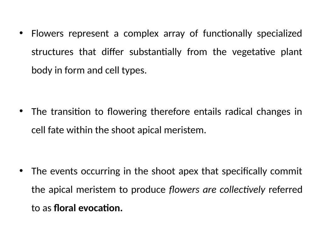 Flowering and its Regulation Prepared by Ashish - slide 3 of 39
