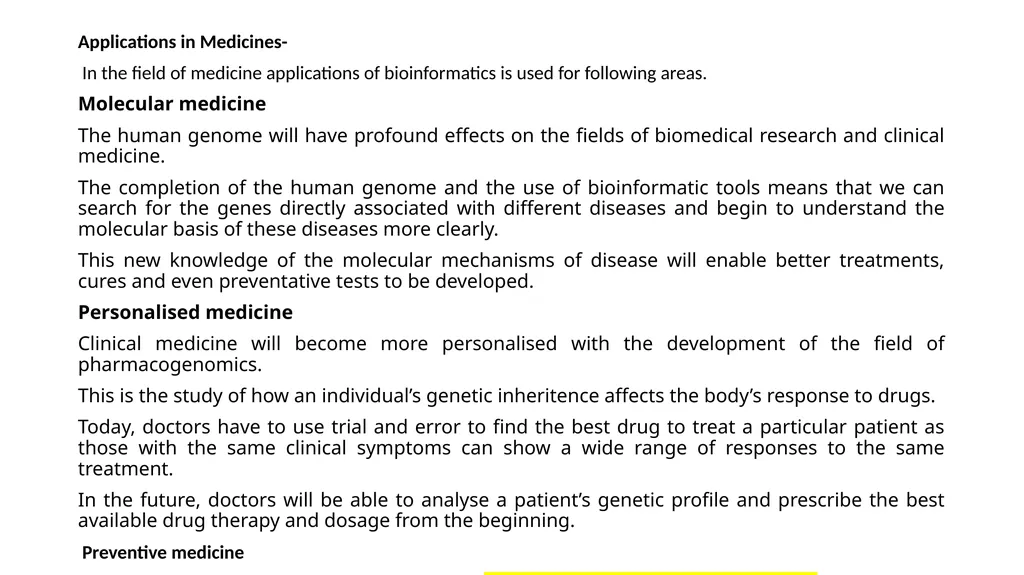 BIOINFORMATICS Pinaki Kr. Rabha The term - slide 7 of 17