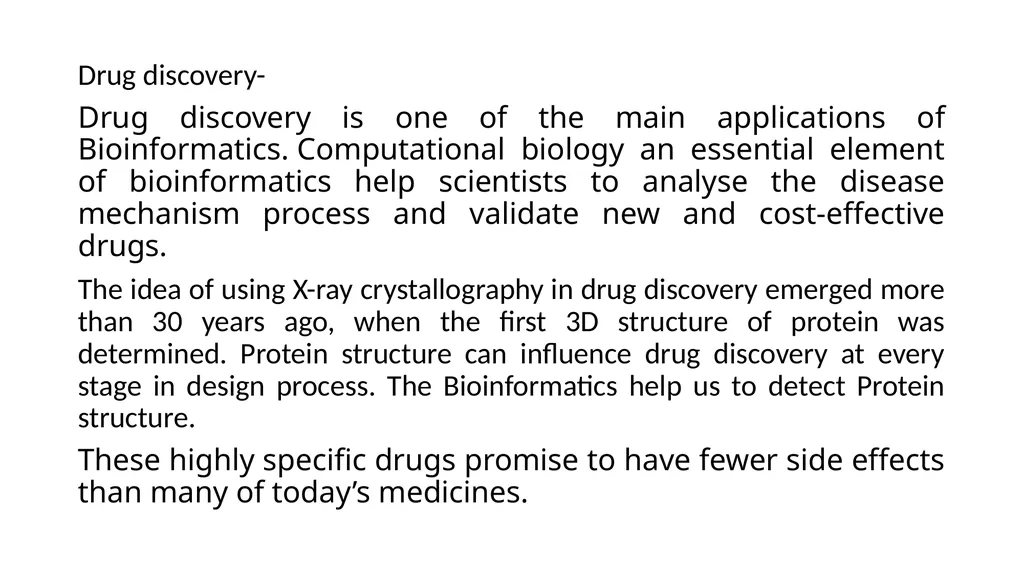BIOINFORMATICS Pinaki Kr. Rabha The term - slide 8 of 17