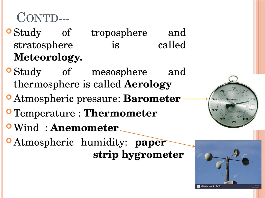 ATMOSPHERE Dr. Shakha Sharda Introduction Layer of - slide 8 of 29