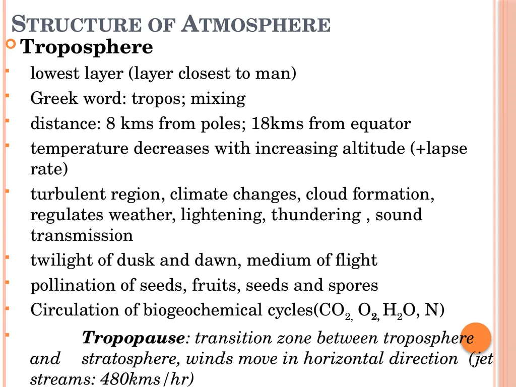 ATMOSPHERE Dr. Shakha Sharda Introduction Layer of - slide 4 of 29