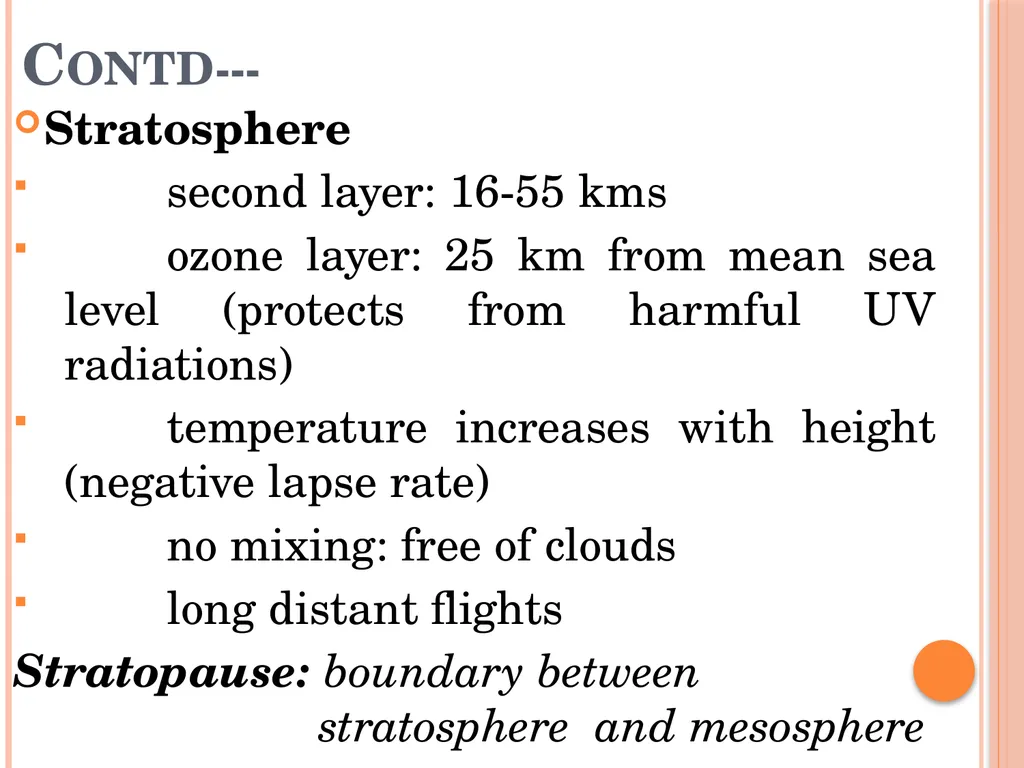 ATMOSPHERE Dr. Shakha Sharda Introduction Layer of - slide 5 of 29