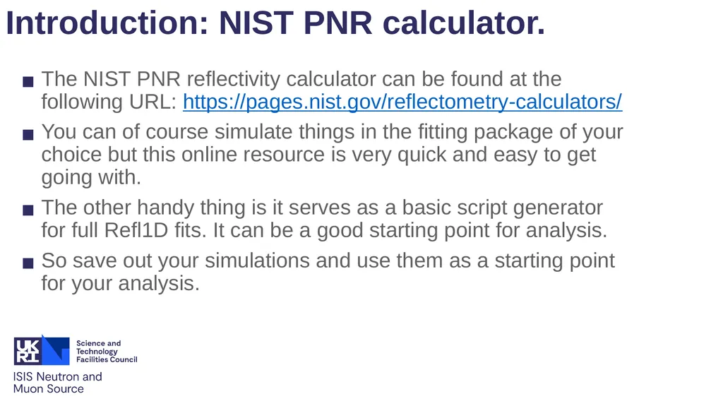 Practical 3 What can PNR tell you – how to - slide 4 of 16