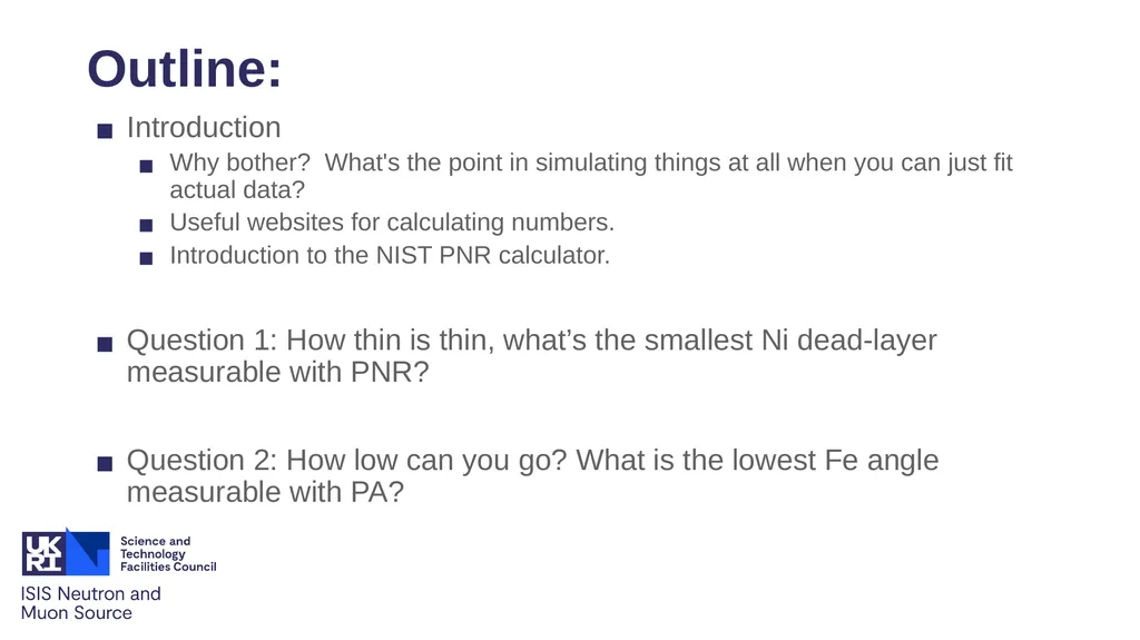Practical 3 What can PNR tell you – how to - slide 2 of 16