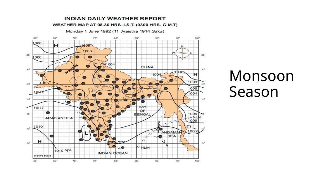 Weather Map Interpretation Weather Map Weather map - slide 7 of 7