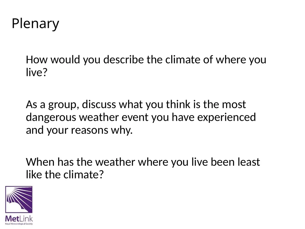 S4 – Weather Unit We Will: Understand the - slide 13 of 13