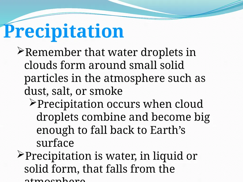 Chapter 5 Lesson 1 Describing Weather What is - slide 12 of 17