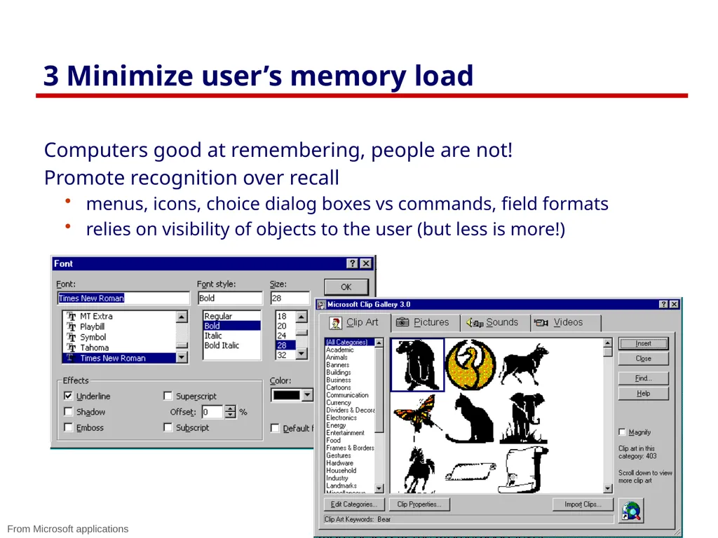 Usability Heuristics Lecture /slide deck produced - slide 18 of 69