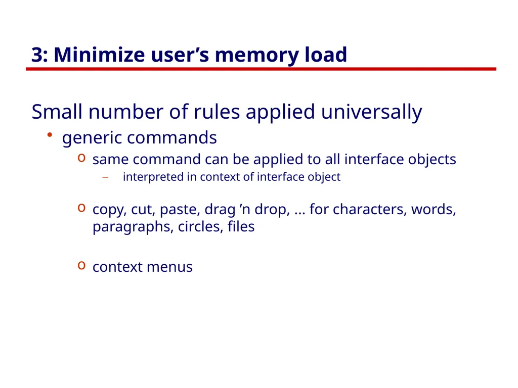 Usability Heuristics Lecture /slide deck produced - slide 20 of 69