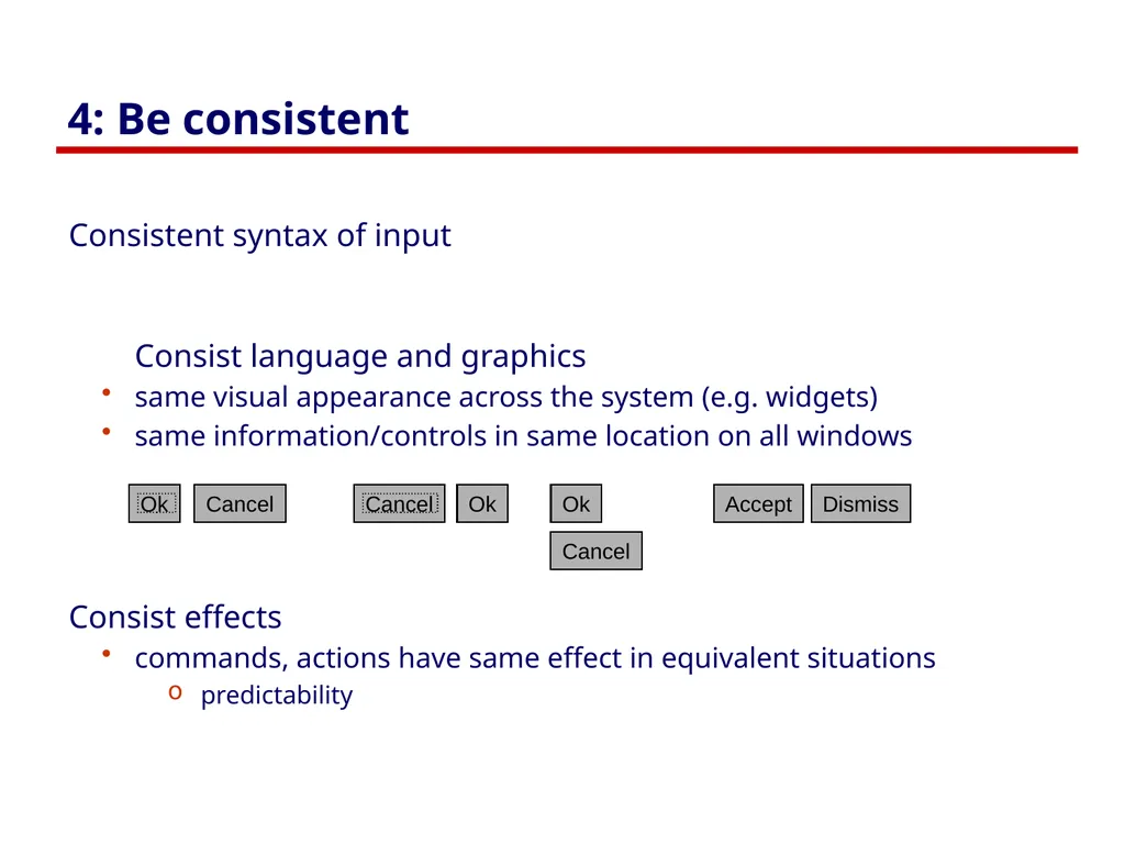 Usability Heuristics Lecture /slide deck produced - slide 22 of 69
