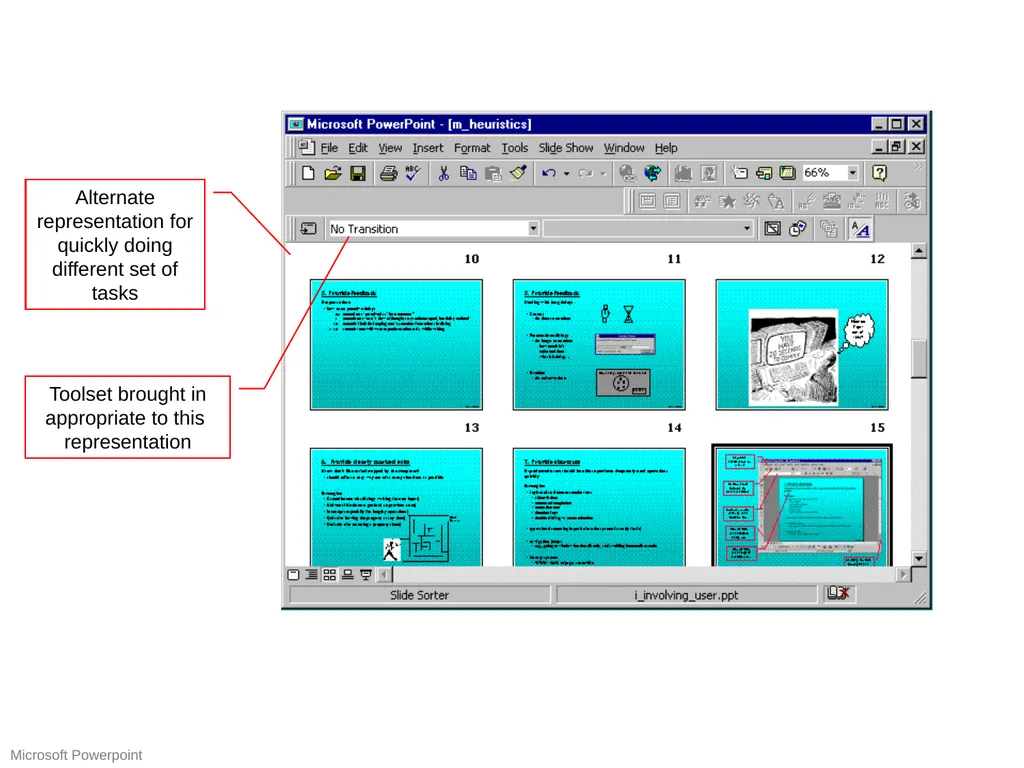 Usability Heuristics Lecture /slide deck produced - slide 36 of 69