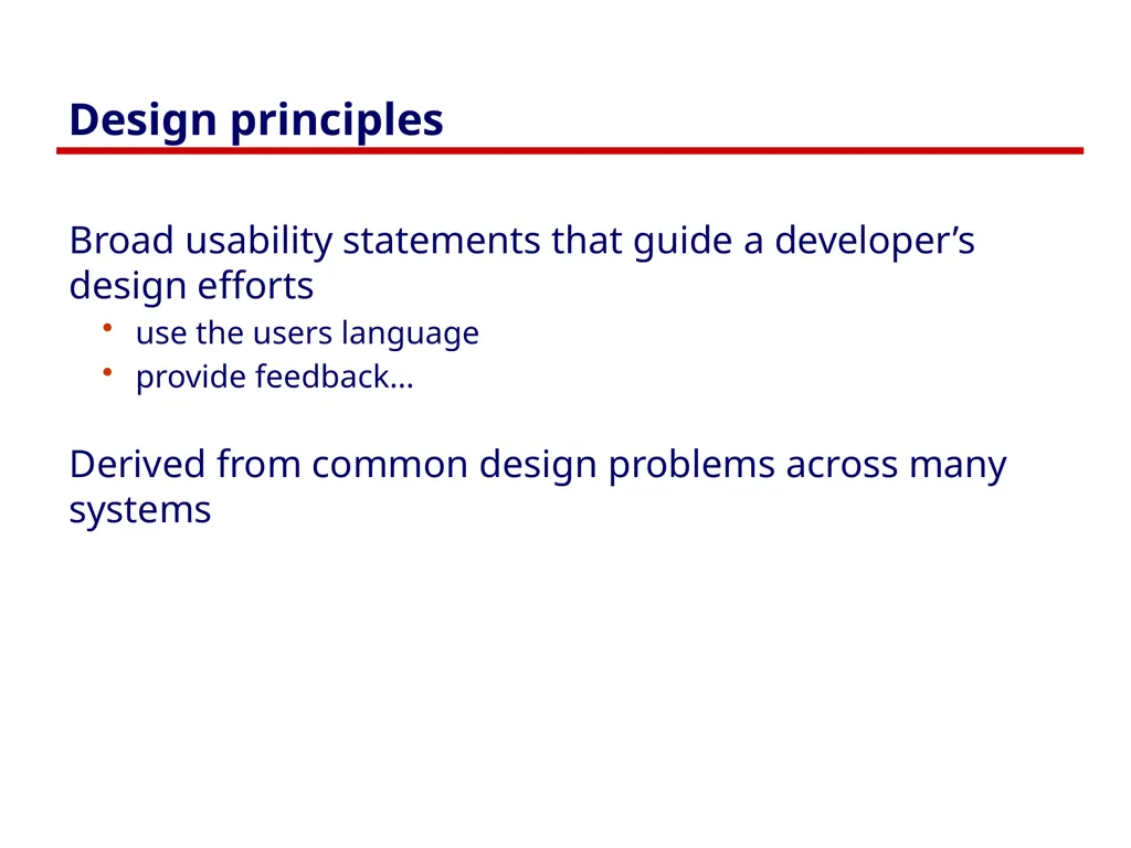 Usability Heuristics Lecture /slide deck produced - slide 3 of 69