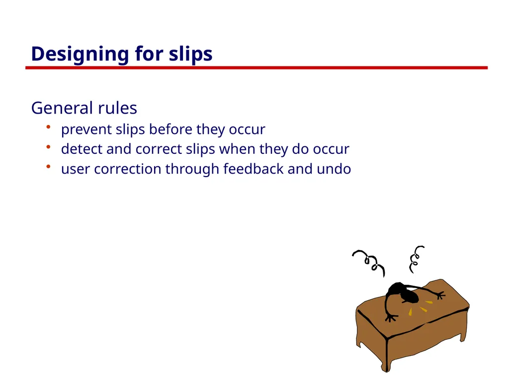 Usability Heuristics Lecture /slide deck produced - slide 38 of 69