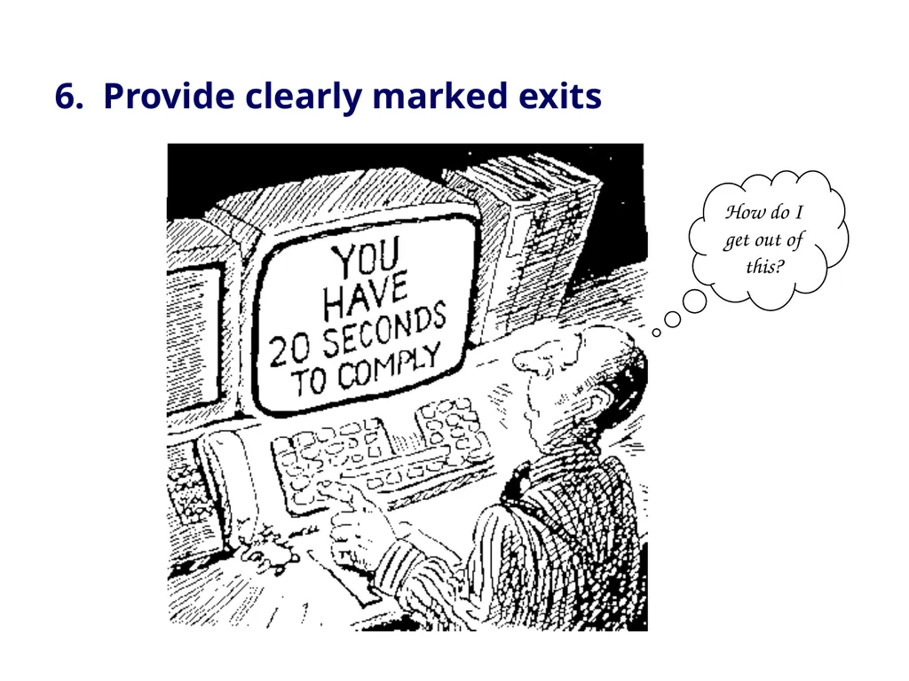 Usability Heuristics Lecture /slide deck produced - slide 32 of 69