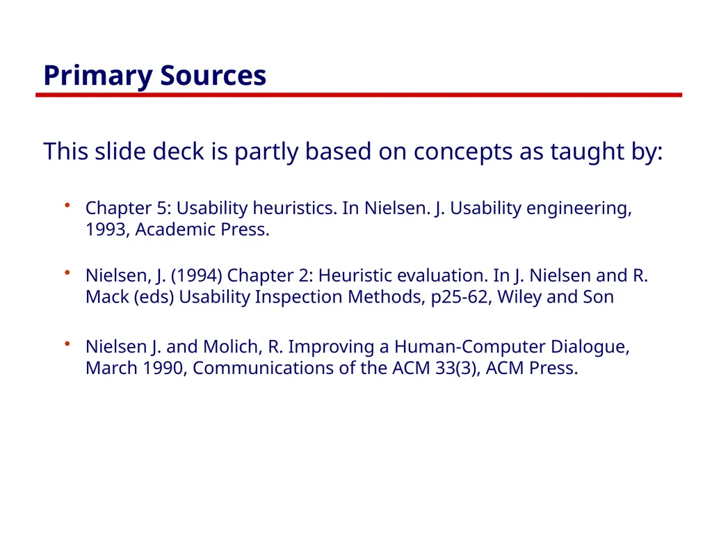Usability Heuristics Lecture /slide deck produced - slide 68 of 69