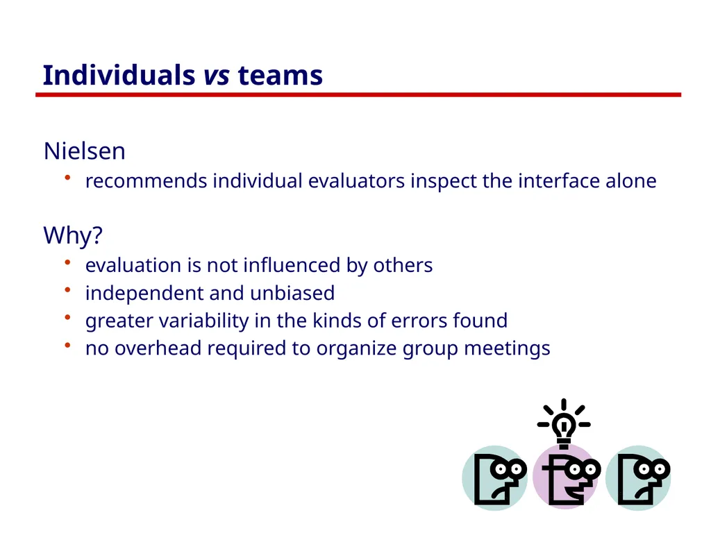 Usability Heuristics Lecture /slide deck produced - slide 65 of 69