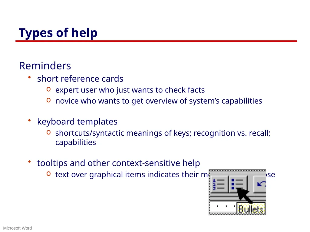 Usability Heuristics Lecture /slide deck produced - slide 56 of 69
