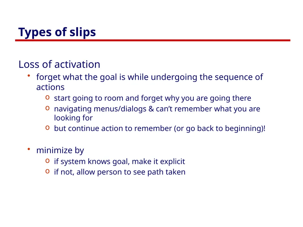 Usability Heuristics Lecture /slide deck produced - slide 41 of 69