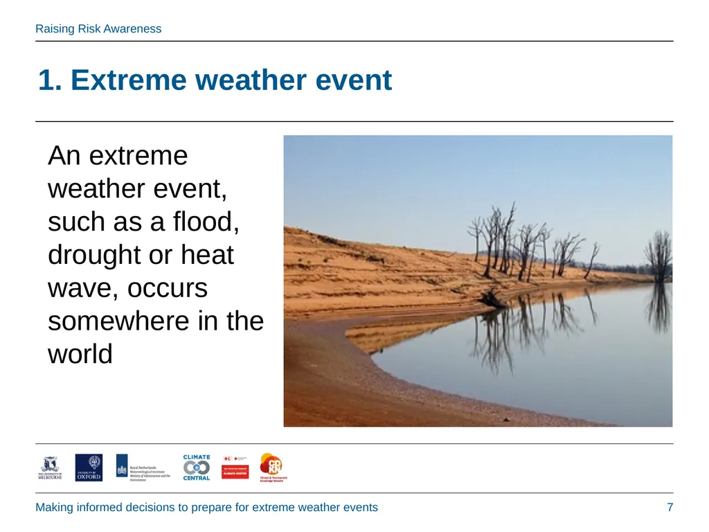 Raising Risk Awareness: Making informed decisions - slide 7 of 18