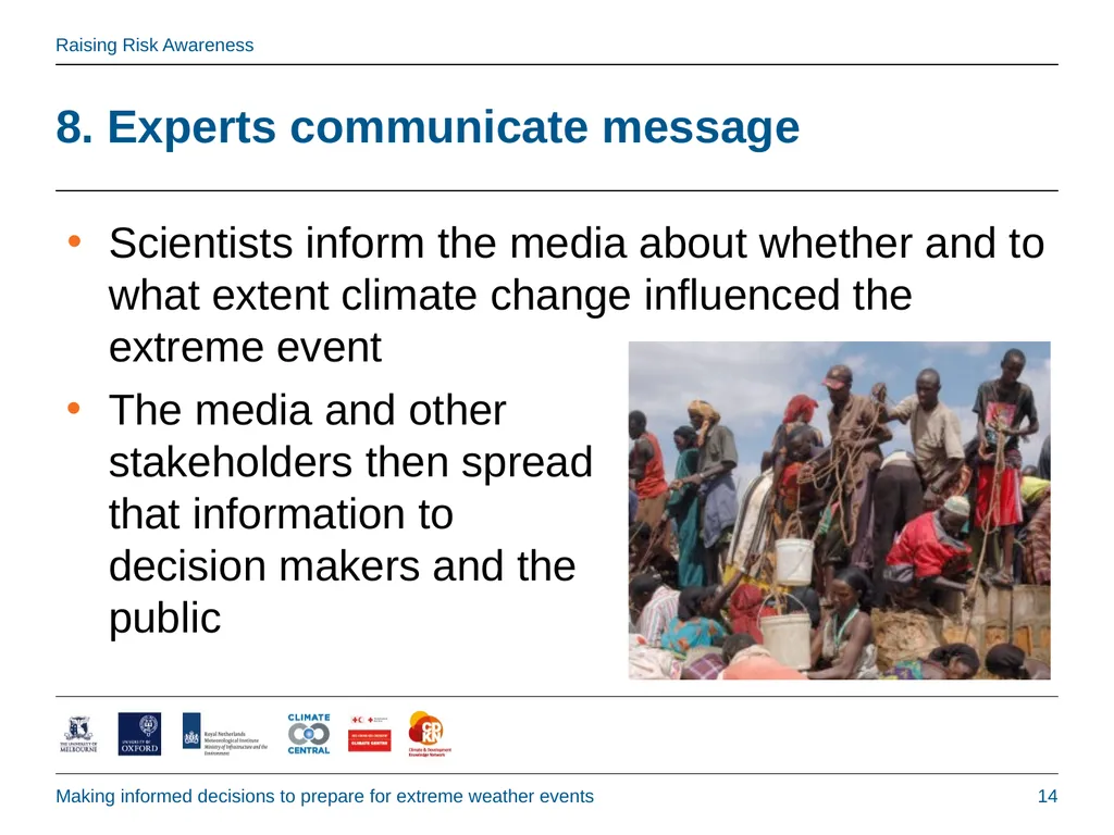 Raising Risk Awareness: Making informed decisions - slide 14 of 18