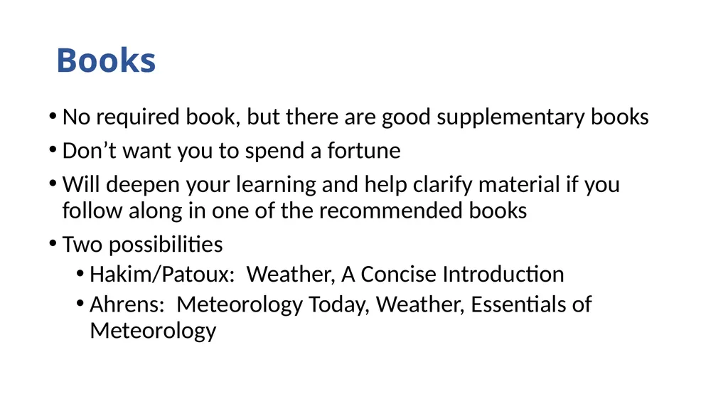 Atmospheric Sciences 101 Instructor: Cliff Mass - slide 6 of 10