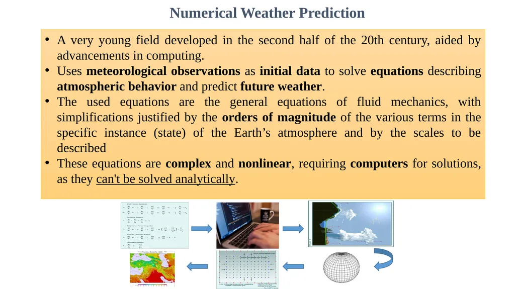Numerical Weather Prediction MUSTANSIRIYAH - slide 4 of 12