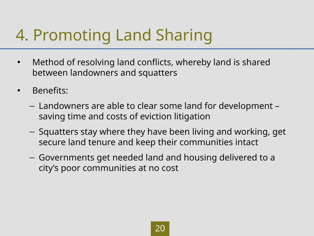 LAND Learning Outcomes Participants will be able - slide 20 of 30