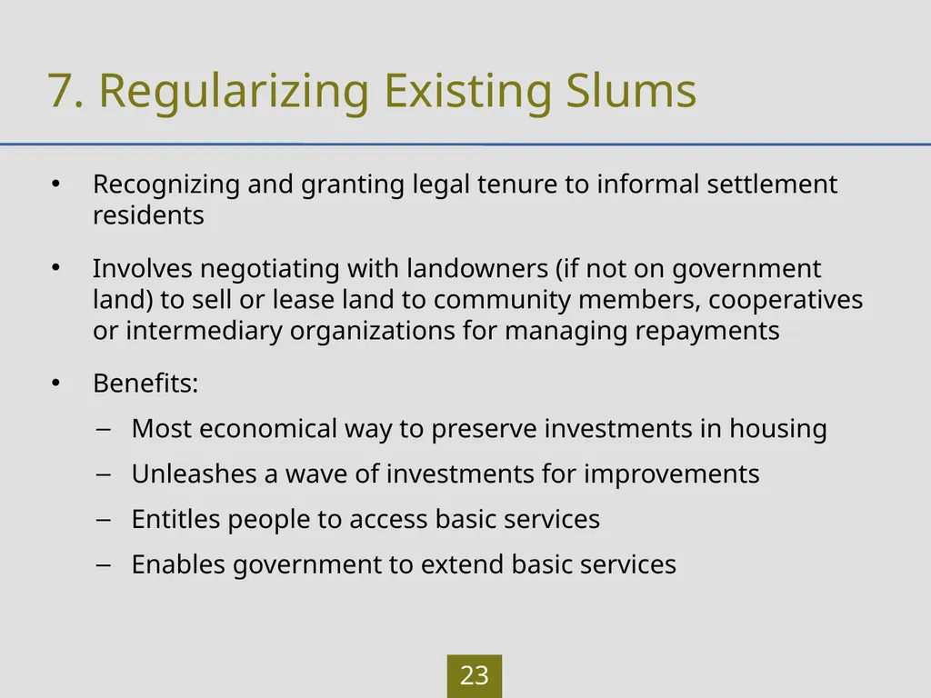 LAND Learning Outcomes Participants will be able - slide 23 of 30