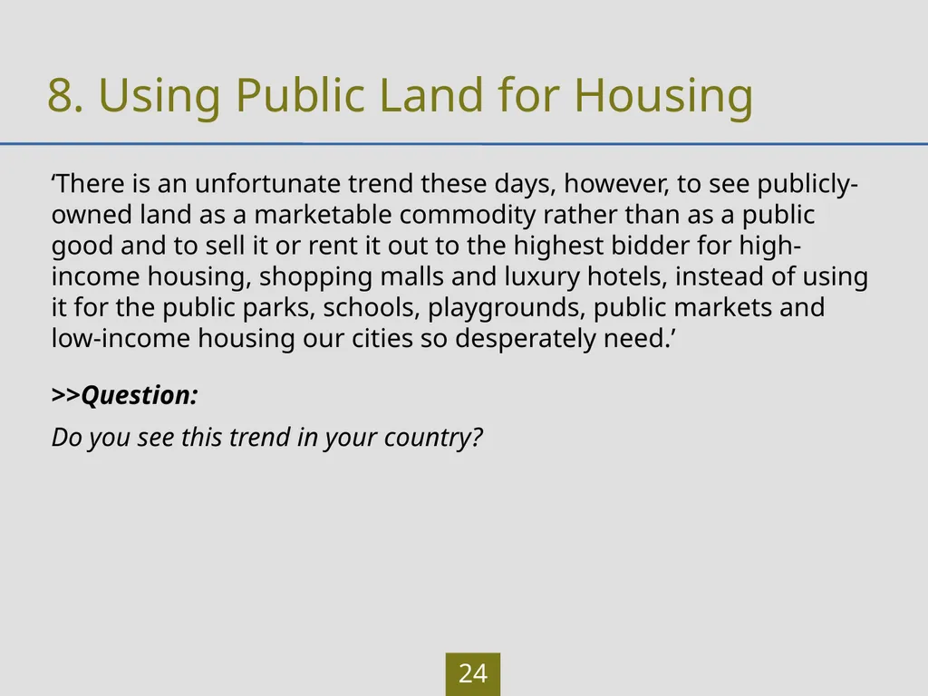 LAND Learning Outcomes Participants will be able - slide 24 of 30