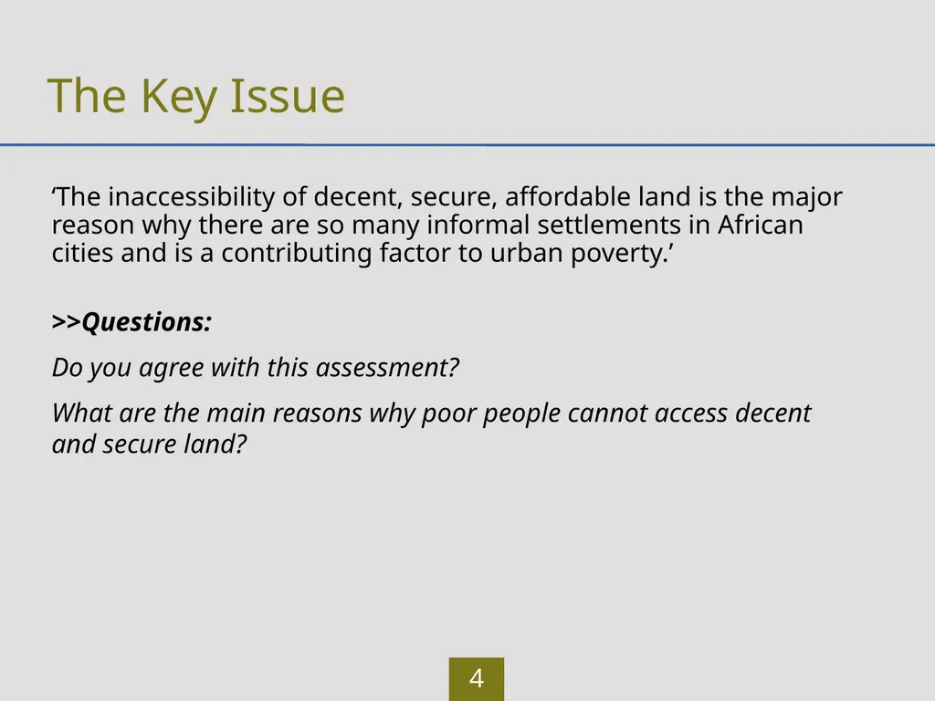 LAND Learning Outcomes Participants will be able - slide 4 of 30