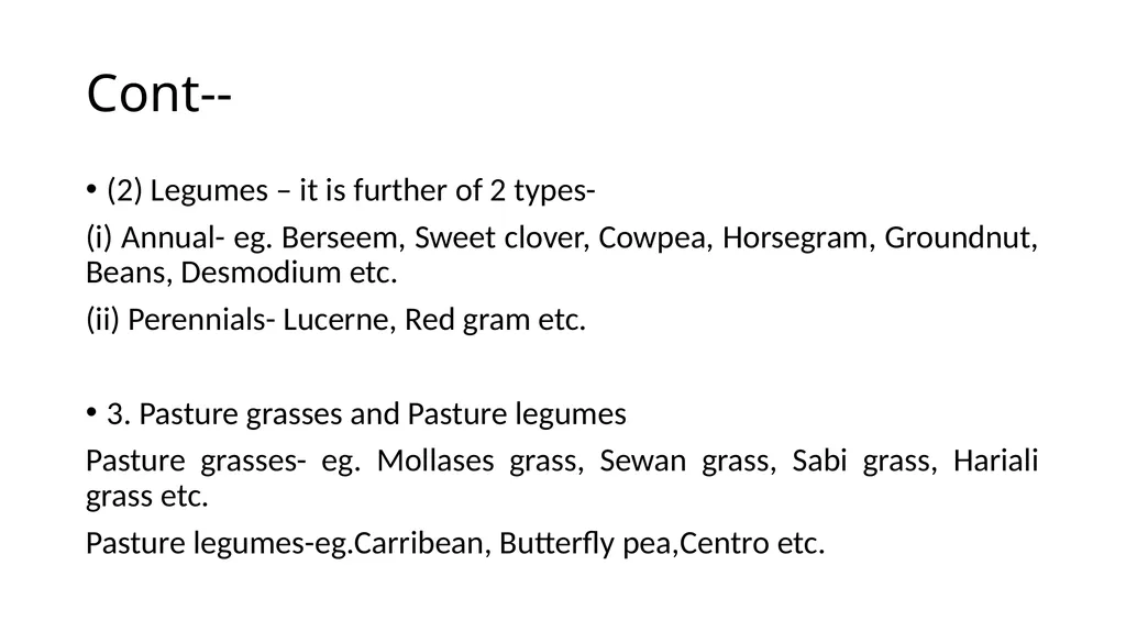 Agronomical Practices for fodder production - slide 5 of 16
