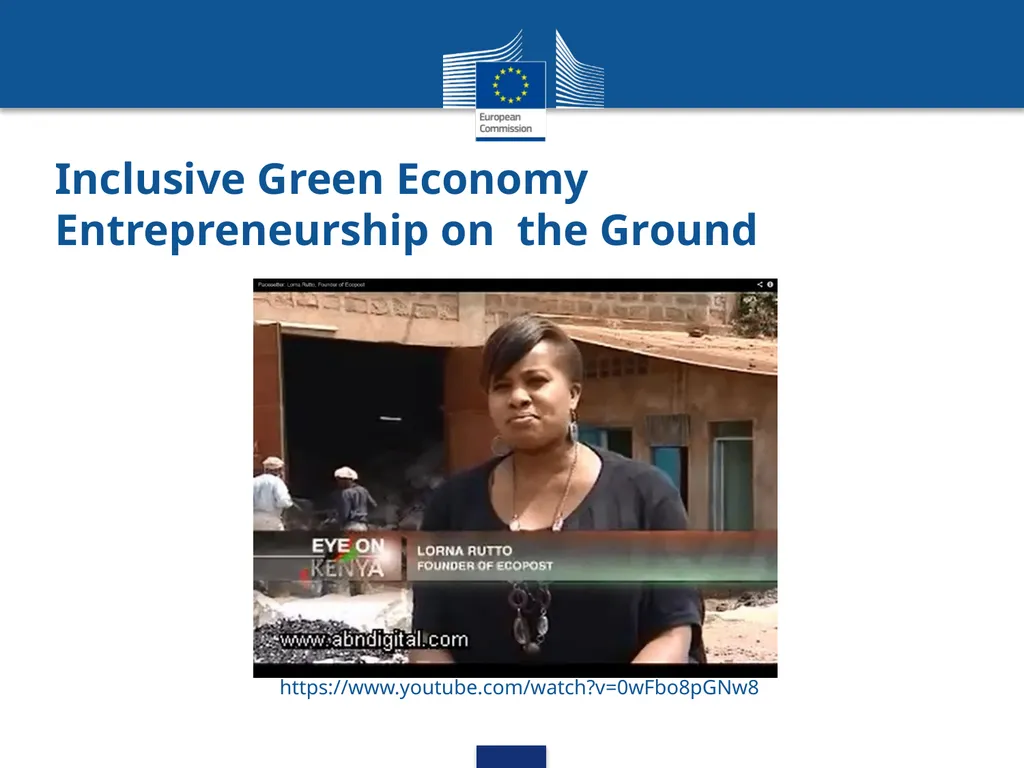 Inclusive Green Economy: A DEVCO Training Course - slide 11 of 20