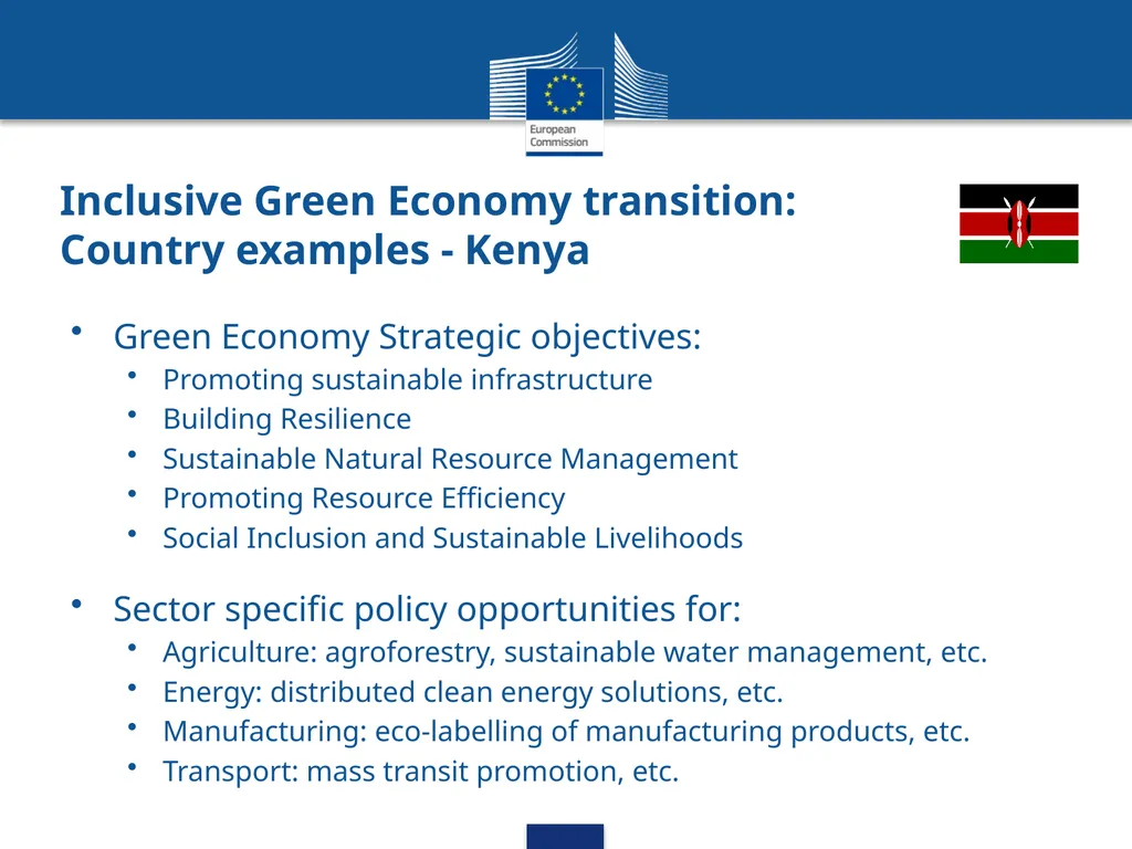 Inclusive Green Economy: A DEVCO Training Course - slide 18 of 20